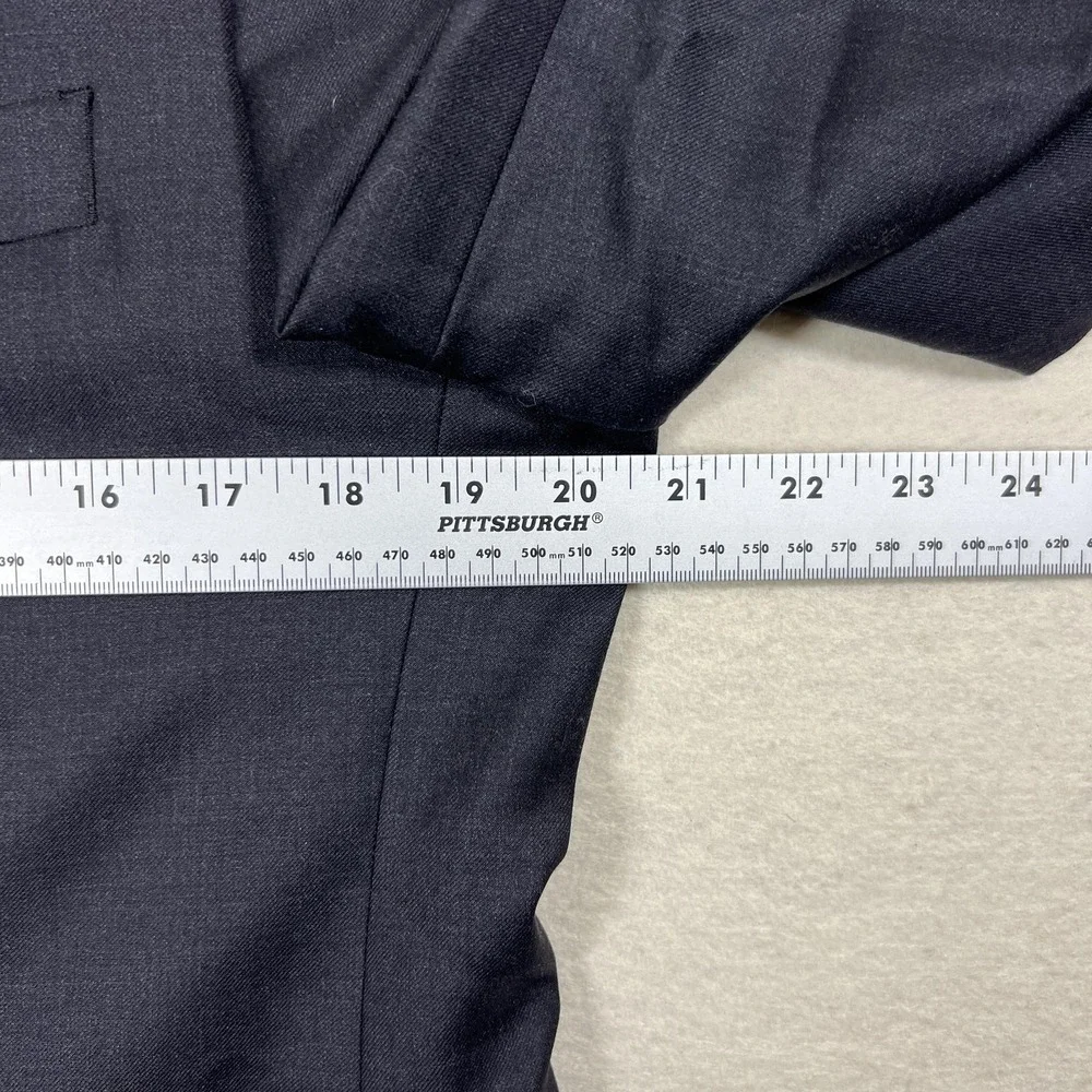 John Varvatos USA Blazer Mens 40R‎ Navy Wool Premium Tailored Two Button Jacket